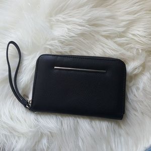 Express Black Leather Wrislet